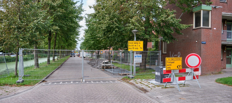 Foto werkvak Amstelweg Hoorn